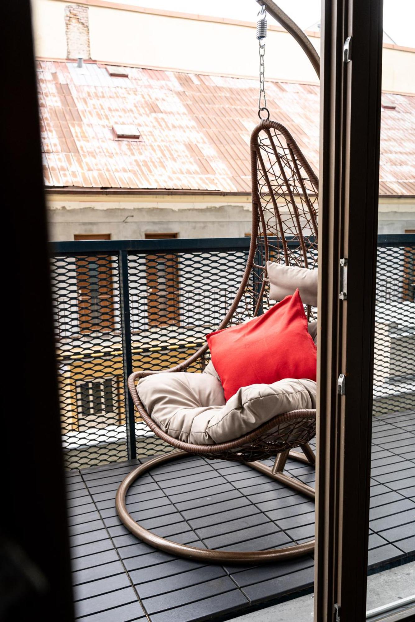 Apartments With Large Balcony, Parking Prag Exterior foto