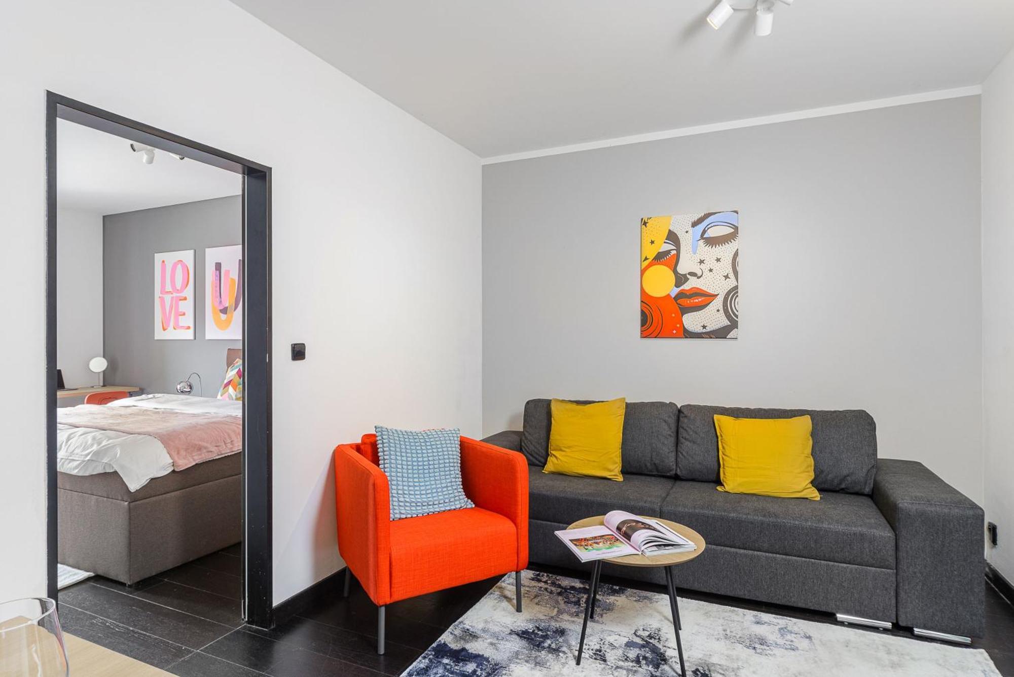 Apartments With Large Balcony, Parking Prag Exterior foto